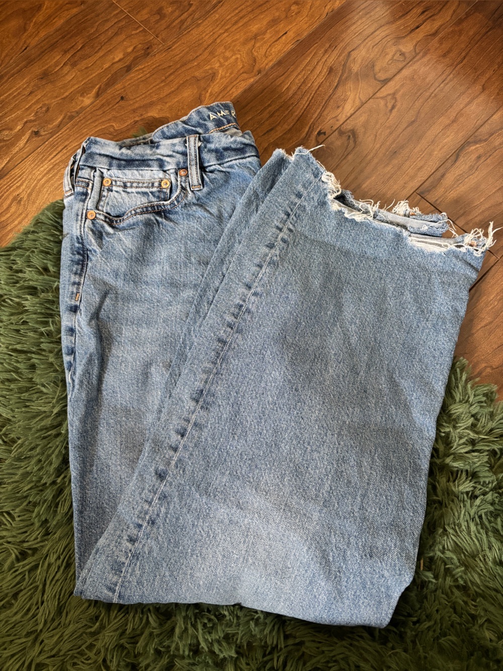 American Eagle Curvy Stovepipe Jeans